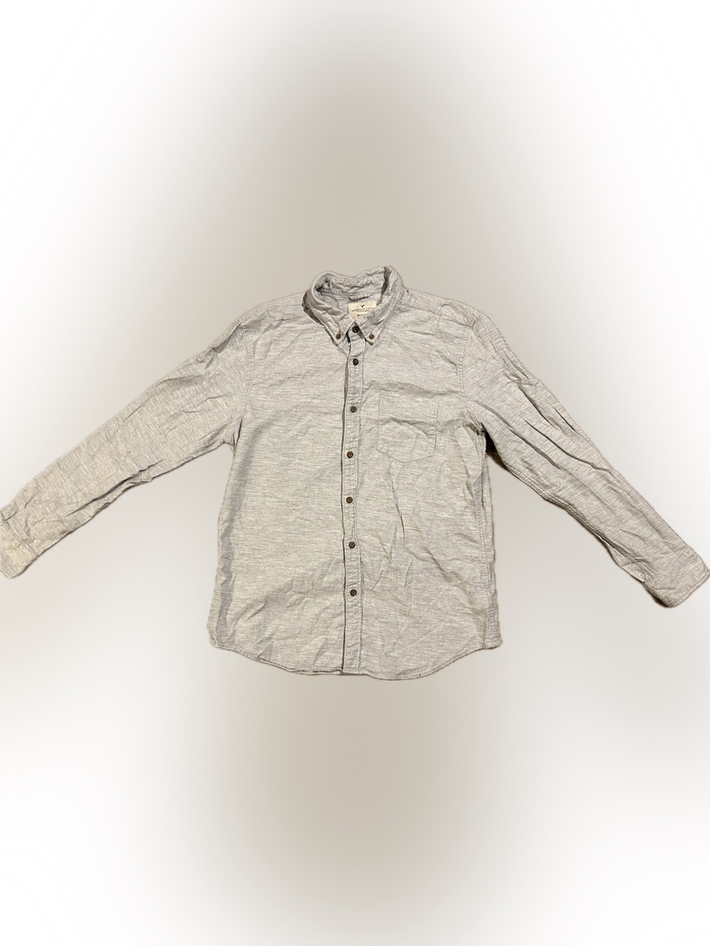 American Eagle LG Slim Fit Button Down Long Sleeve Shirt